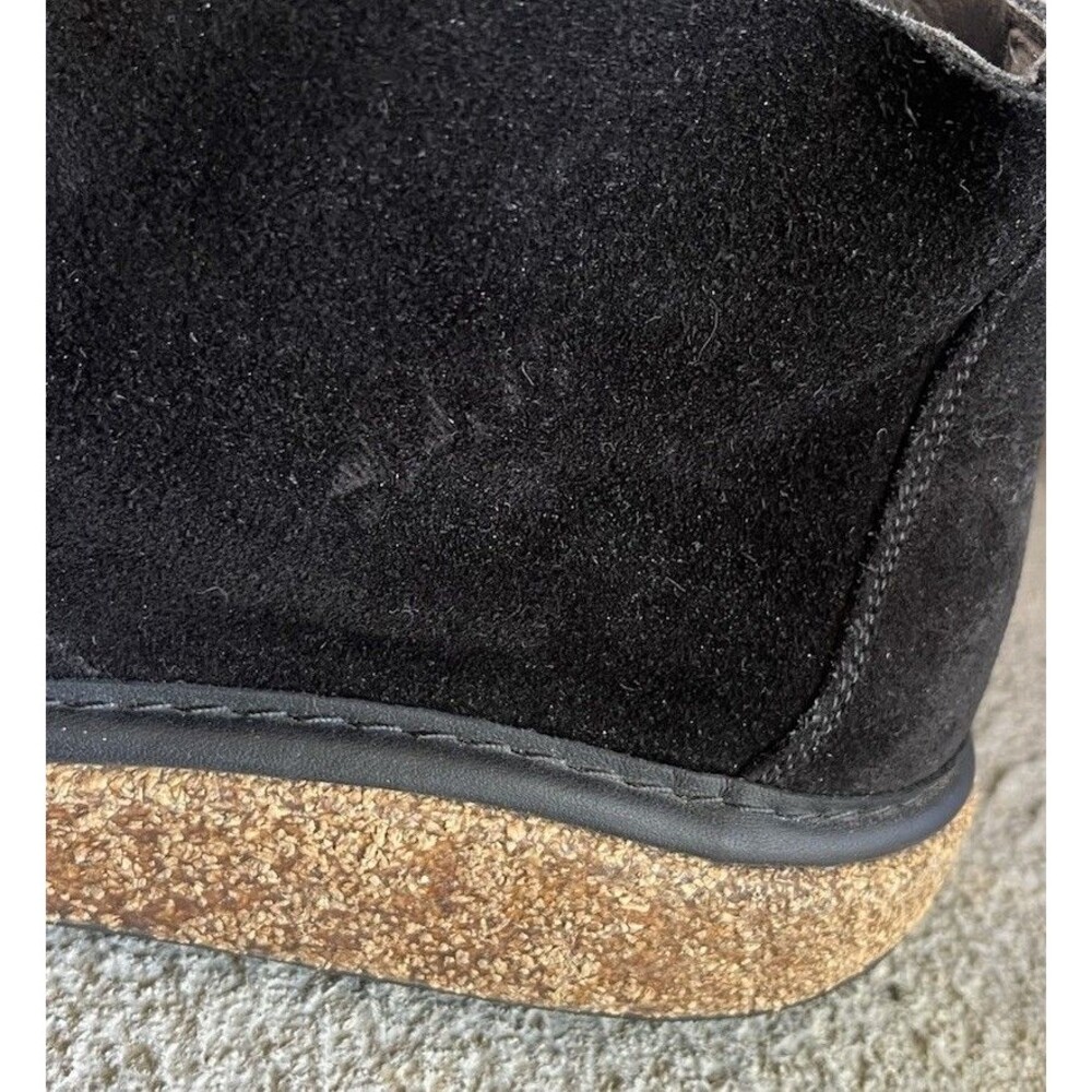 Birkenstock Milton Unisex 42 Narrow Men's 9 Women's 11 Suede Chukka Boots Black - Picture 5 of 12